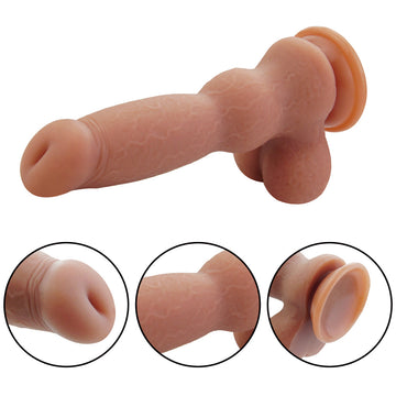 Silicone Simulation Dog Strap On Dildo