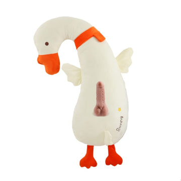 Goose Plush Toy Thrust Discreet Dildo Machine