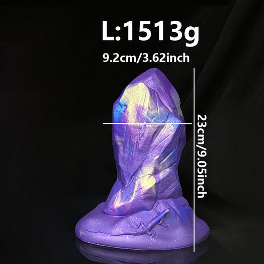 Thick Meteorite Silicone Huge Butt Plug