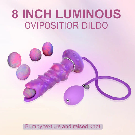 8 inch Ovipositor Dildo with Knot