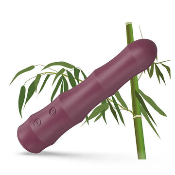 Insert Silicone Waterproof Purple Massage Vibrator