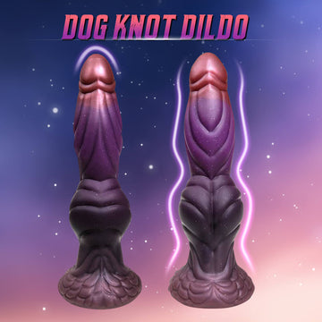 9 Inch Fantasy Silicone Alien Dog Dildo