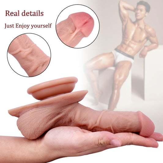 Flexskin Dildo Strap On 8 Inch Silicone