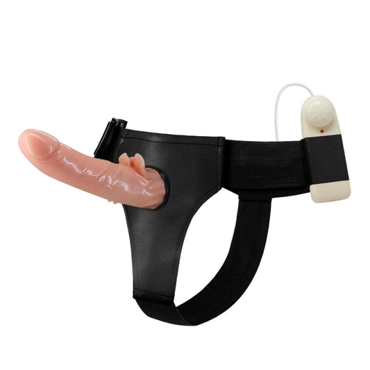 Stimulate Clitoral Lesbian Vibrating Strap On Dildo