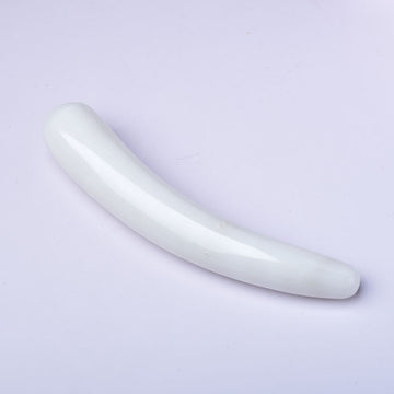 White Jade Crystal Dildo