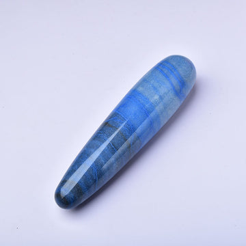 Blue Aventurine Crystal Dildo