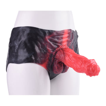 7 Inch Monster Tentacle Hollow Dildo Pants