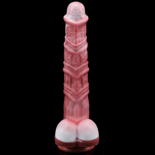 Red Remote Control Electric Fantasy Horse Dildo