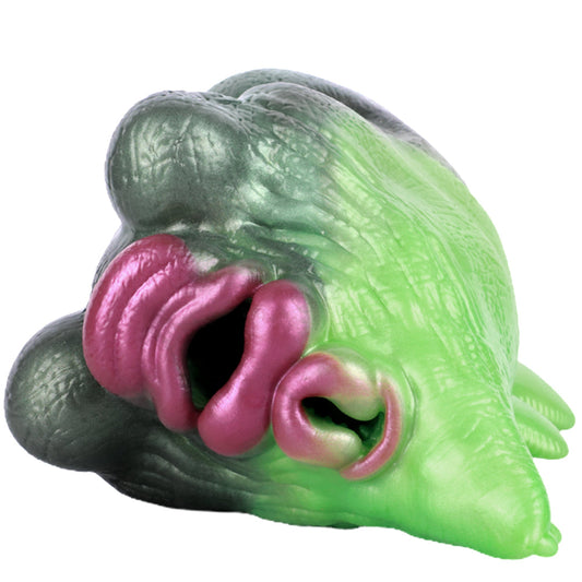 Green Silicone Fantasy Dragon Pocket Pussy