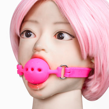 Pink Ball Gag Bondage SM Role Play