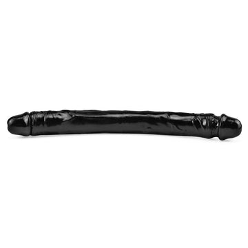 15 Inch Black Double Ended Dildo