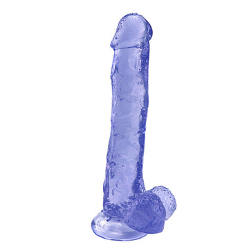 10 Inch Long Blue Jelly Big Dildo