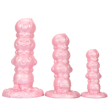 11 Inch Pink Silicone Cute Dildo Butt Plug