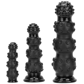 13 Inch Black Beaded Monster Tentacle Dildo