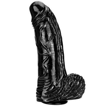 15 Inch Long Extreme Big Black Dildo