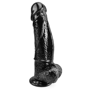 11 Inch Pvc Big Black Dildo
