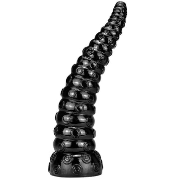 15 Inch Long Black Tentacle Dildo