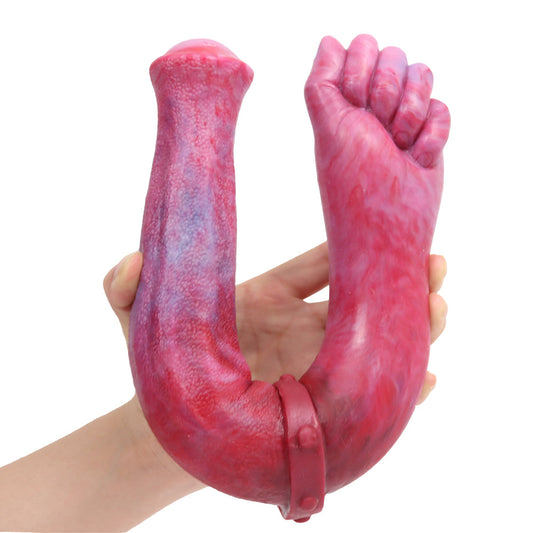 xxl Fist Horse Cock Combo Double Ended Dildo