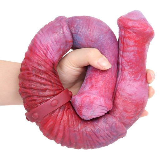 18 Inch Red Horse Penis Double Ended Dildo