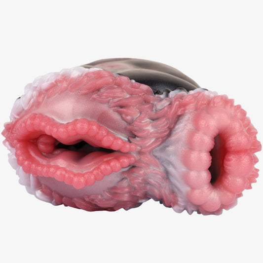 Double Channel Silicone Fantasy Monster Pocket Pussy