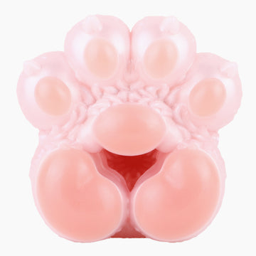 Pink Cat Paw Tight Silicone Pocket Pussy