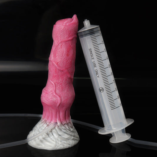 9 Inch Simulation Penis Squirting Dog Dildo
