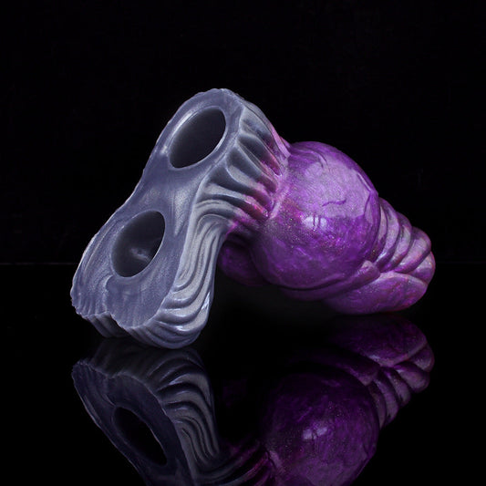 Dog Knot Silicone Opening Penis Girth Sleeve