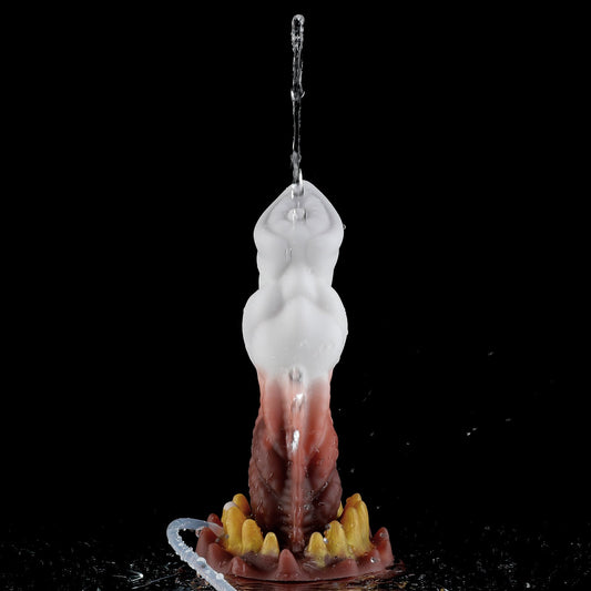 7 Inch Soft Fantasy Wolf Squirting Dildo