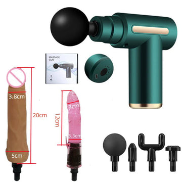 Massage Gun Dildo Vibrator Body Sex Toy