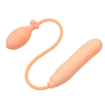 6.5 Inch Flesh Silicone Inflatable Dildo