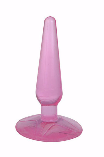Pink TPE Small Smooth Butt Plug