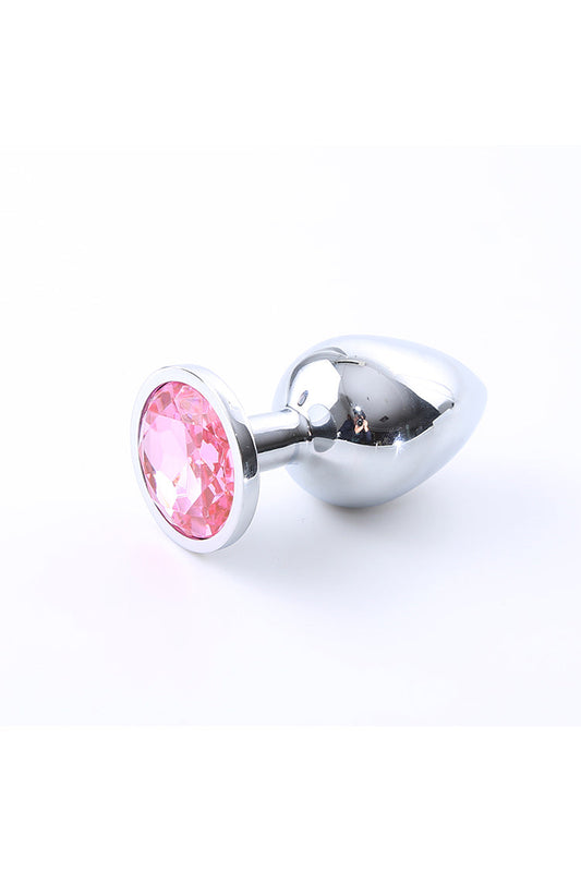 3pcs Crystal Anal Plug with Bullet Vibrator