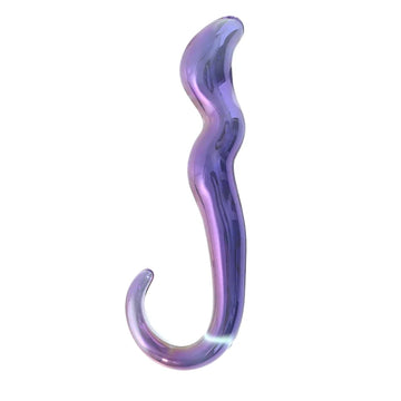 Purple Noble G-spot Stimulator Glass Dildo