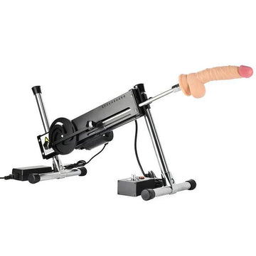 Mechanical Dildo Super Powerful Sex Machine With 2 Dildo