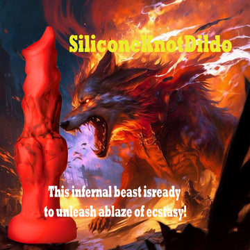 Fantasy Wolf Nodule Silicone Dildo