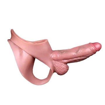 Thick Hollow Strap on Male Dildo Pants