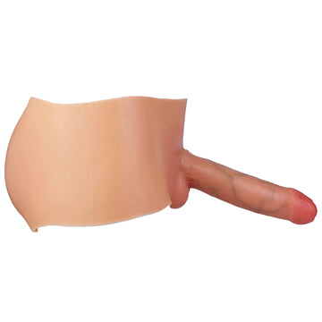 Wearable 8.6 Inch Realistic Uncircumcised Dildo Pants