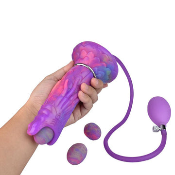 Silicone Ovipositor Dildos with Air Bag