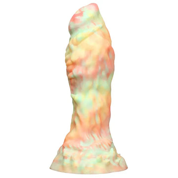 9 inch Mixed Color Silicone Large Dragon Dildo