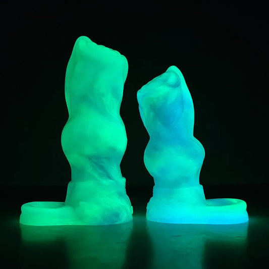Luminous Creature Dog Cock Penis Sleeve Extension