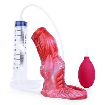 Knot Dragon Silicone Squirting Penis Sleeve