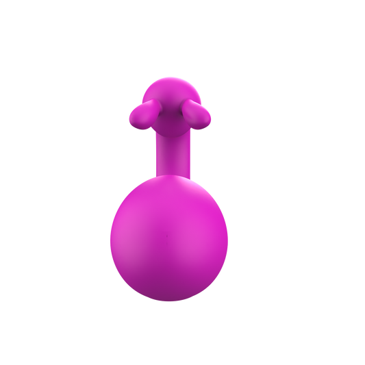 Wearable Silicone Dual Motor Stimulation Remote Control Vibrator