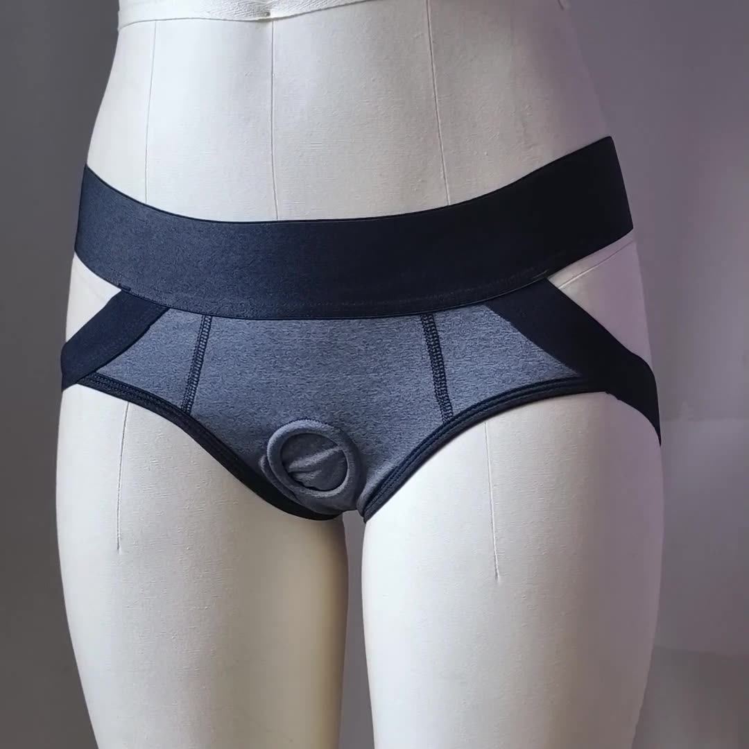 Black soft Comfortable Strap On Harness