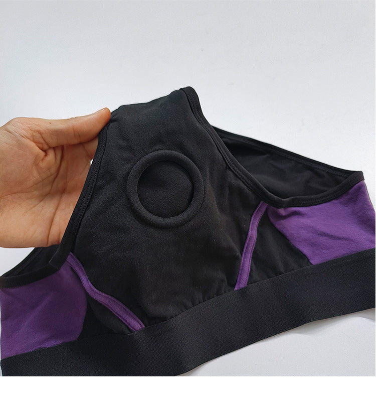 Black purple Combination Easy To Wear Strap On Harness