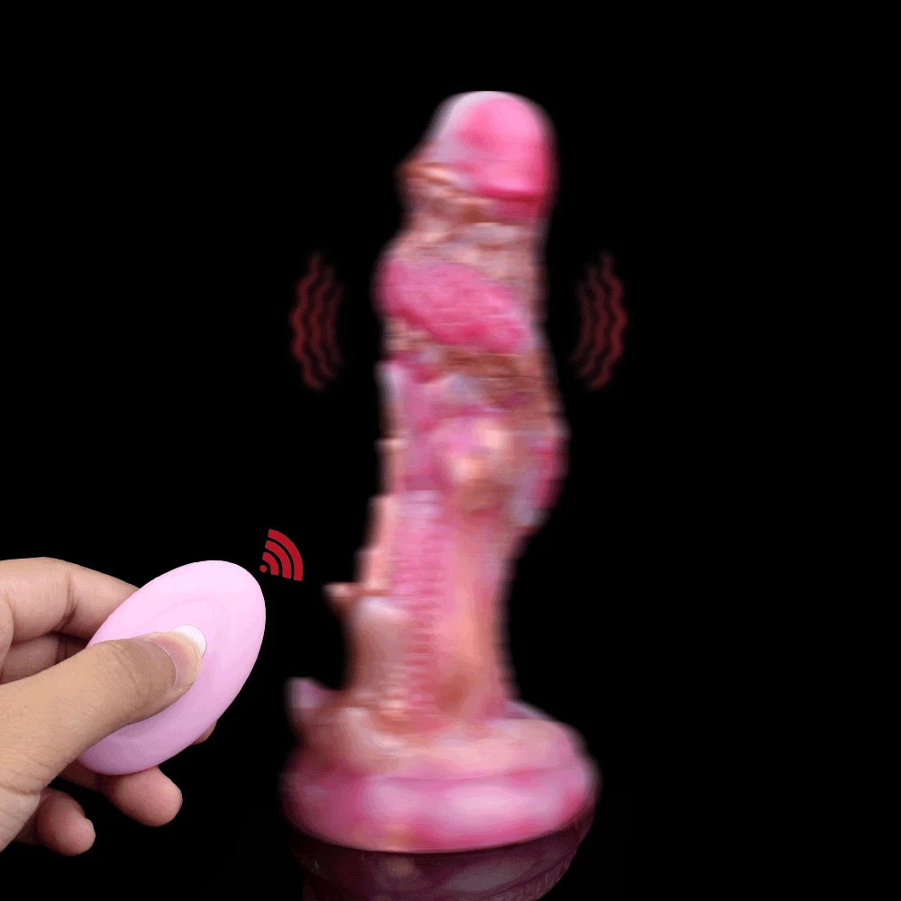 8 Inch Pink G-Spot Monster Dragon Dildo