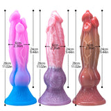 Carica l&#39;immagine nel visualizzatore di Gallery, Three Headed Dog Dildo Big Sex Toys