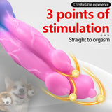 Carica l&#39;immagine nel visualizzatore di Gallery, Three Headed Dog Dildo Big Sex Toys