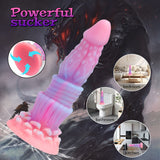 画像をギャラリー ビューアにロード Monster Glow In The Dark Anal Dildo