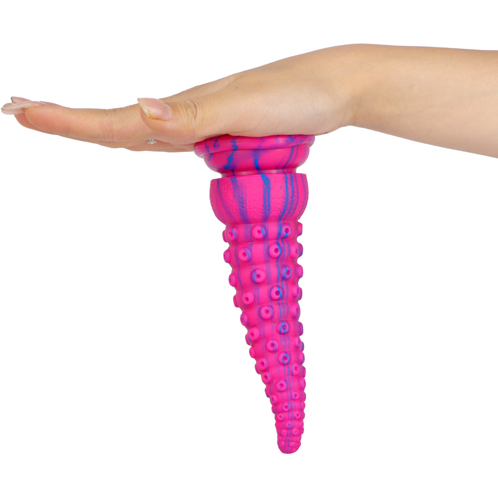 Pink Octopus Feet Suction Cup Dildo