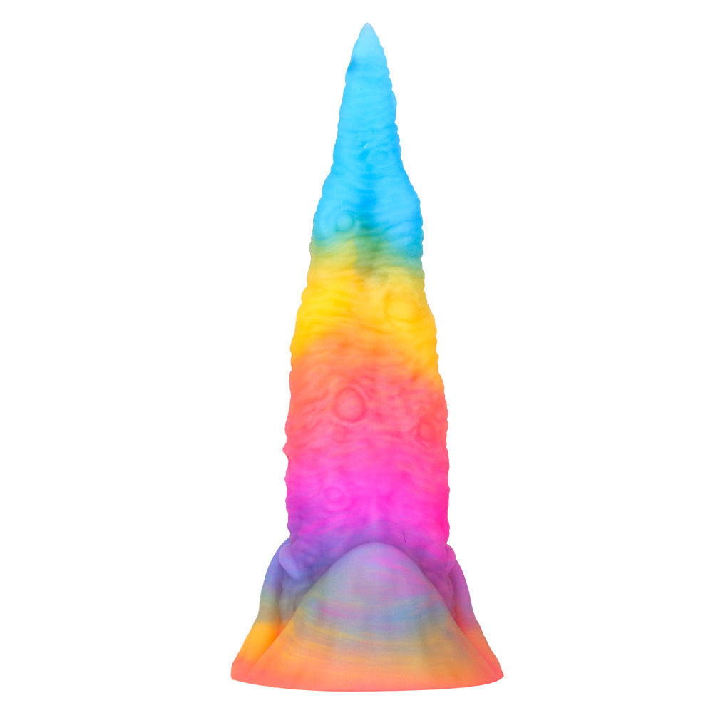 Tongue Luminous Soft Silicone Monster Dildo